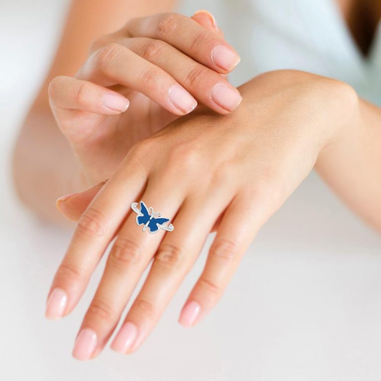 butterfly-shaped jewelry