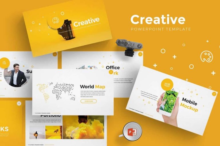 PowerPoint free hislide design templates