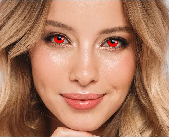 red contacts